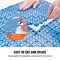 PVC Interlocking Drainage Tiles, Non-Slip Floor Tiles for Bathroom, Kitchen, Pool